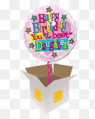 Birthday Helium Balloons Delivered In The Uk By Interballoon - Birthday Emoji,Happy Birthday Emoji Texts