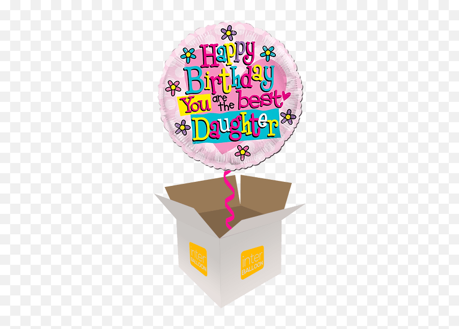 Birthday Helium Balloons Delivered In The Uk By Interballoon - Birthday Emoji,Happy Birthday Emoji Texts