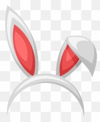 Bunny Ears Clipart - Transparent Png Rabbit Emoji