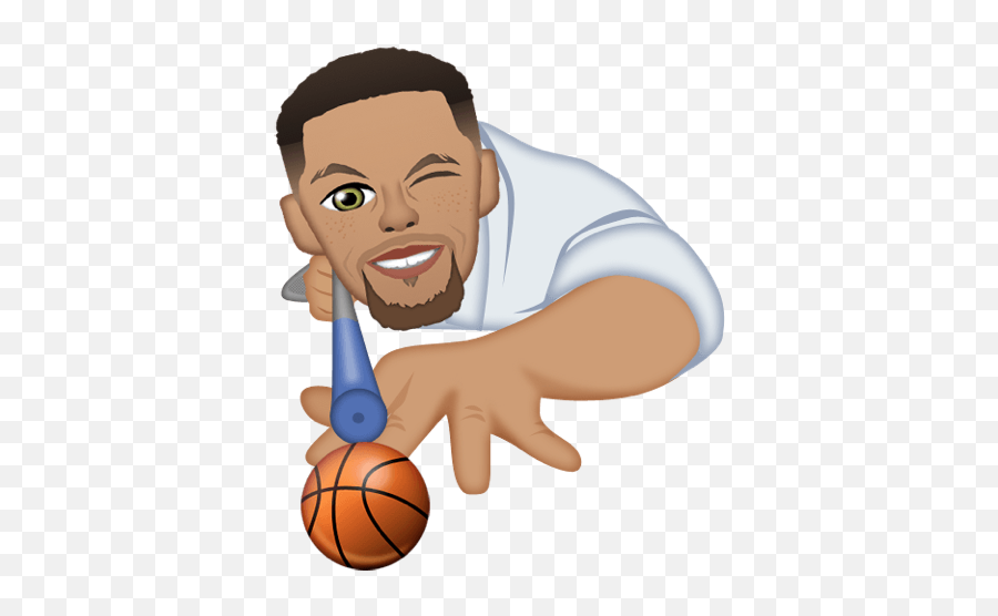 Riley Curry Rules Stephens Emoji App - Cartoon,Curry Emoji