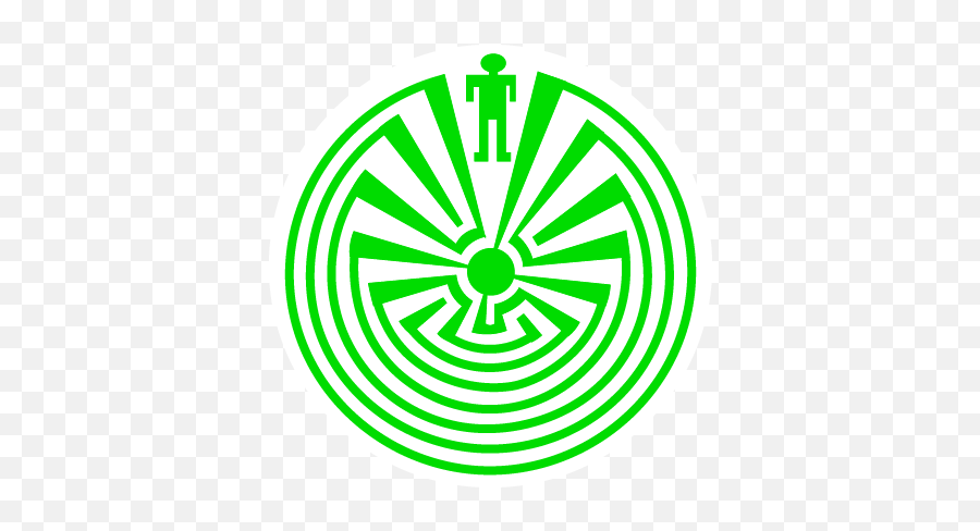 Man In The Maze By Gary Grass - Symbol Tohono O Odham Man In The Maze Emoji,Maze Emoji
