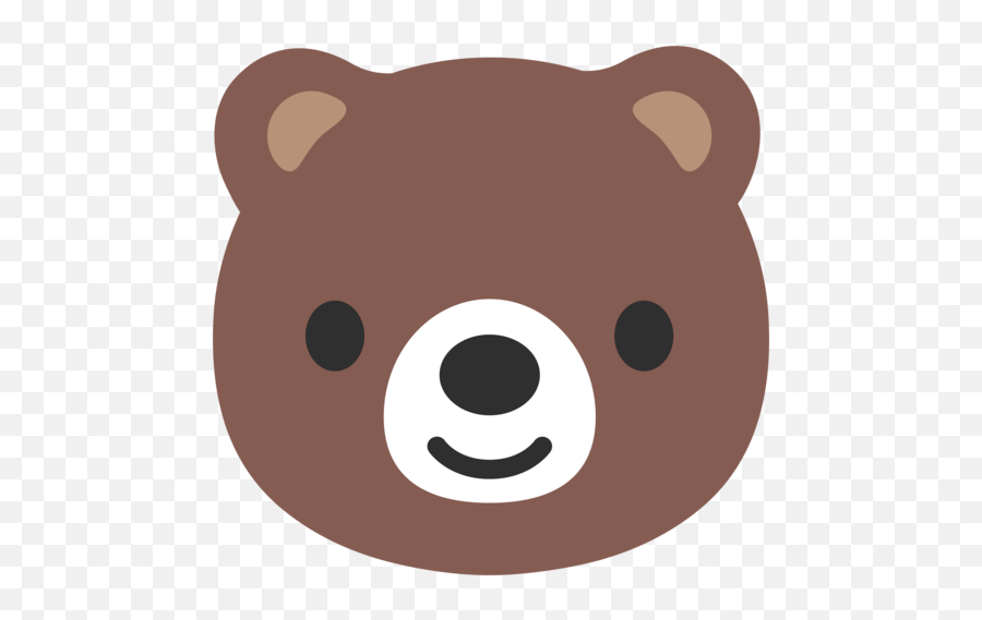 Bear Emoji - Android Bear Emoji,Bear Emoticon