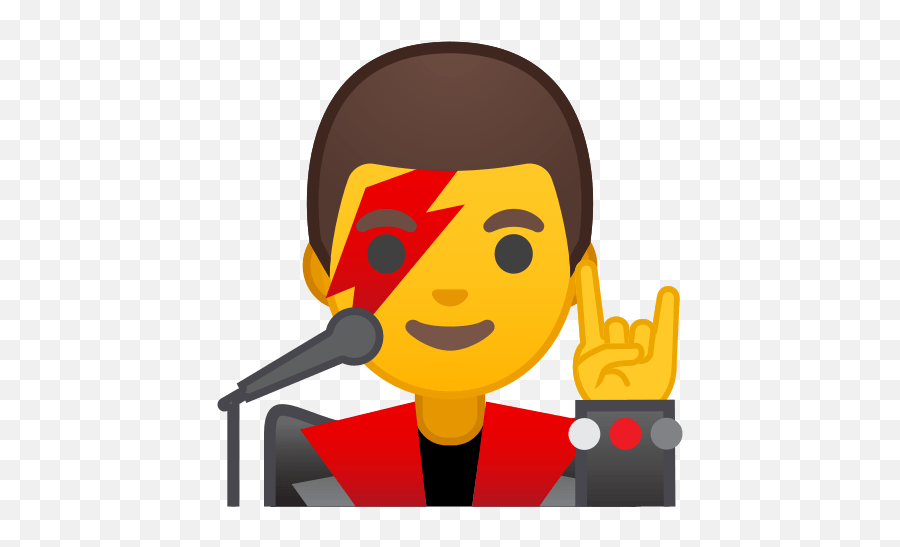 Man Singer Emoji Meaning With Pictures - Cantante Emoji,Singing Emoji