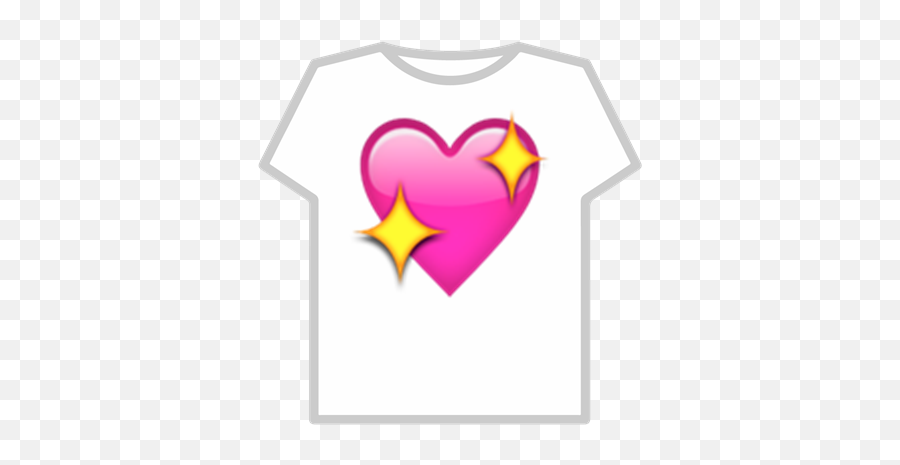 Heart Emoji T - Corazon Con Brillo Emoji,Emoji Heart