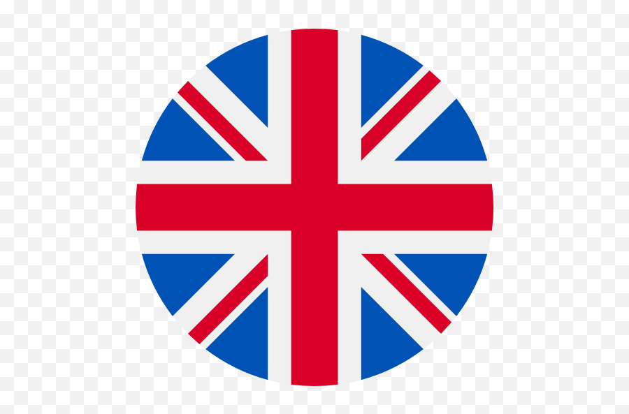 Uk Flag Button Clip - United Kingdom Flag Round Emoji,Uk Flag Emoji