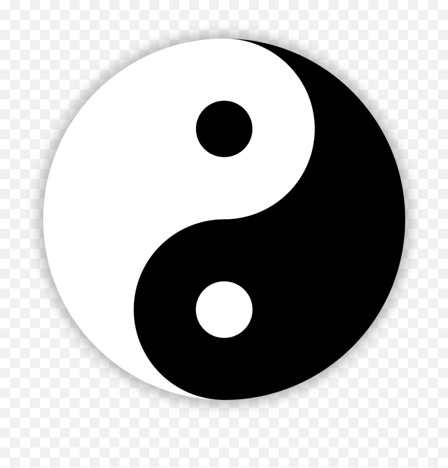 Yin Yang - Yin And Yang Png Emoji,Yin Yang Emoticon