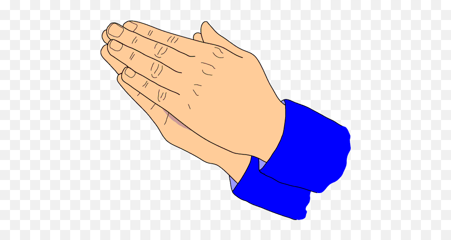 Free Praying Emoji Transparent Download Free Clip Art Free - Child Praying Hands Clipart,Namaste Emoji