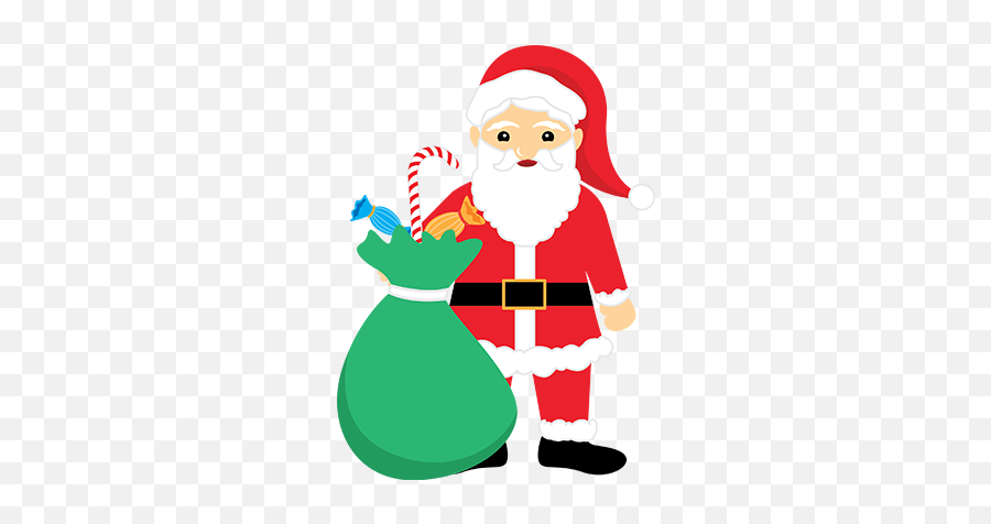 Christmas Holiday 3d Emoji - Santa Claus,Emoji With Santa Hat
