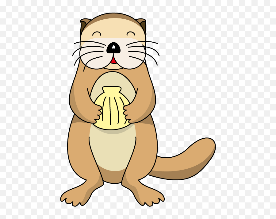 Groundhog Clipart Sea Otter Groundhog Sea Otter Transparent - Sea Otter Clipart Emoji,Otter Emoji