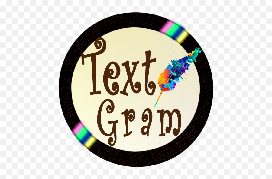 Textgram Advertisement Text - Circle Emoji,Emoji Gram