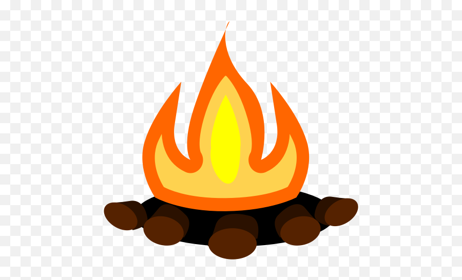 Campfire Clipart Camp Fire Image 2 - Campfire Clipart Png Emoji,Campfire Emoji