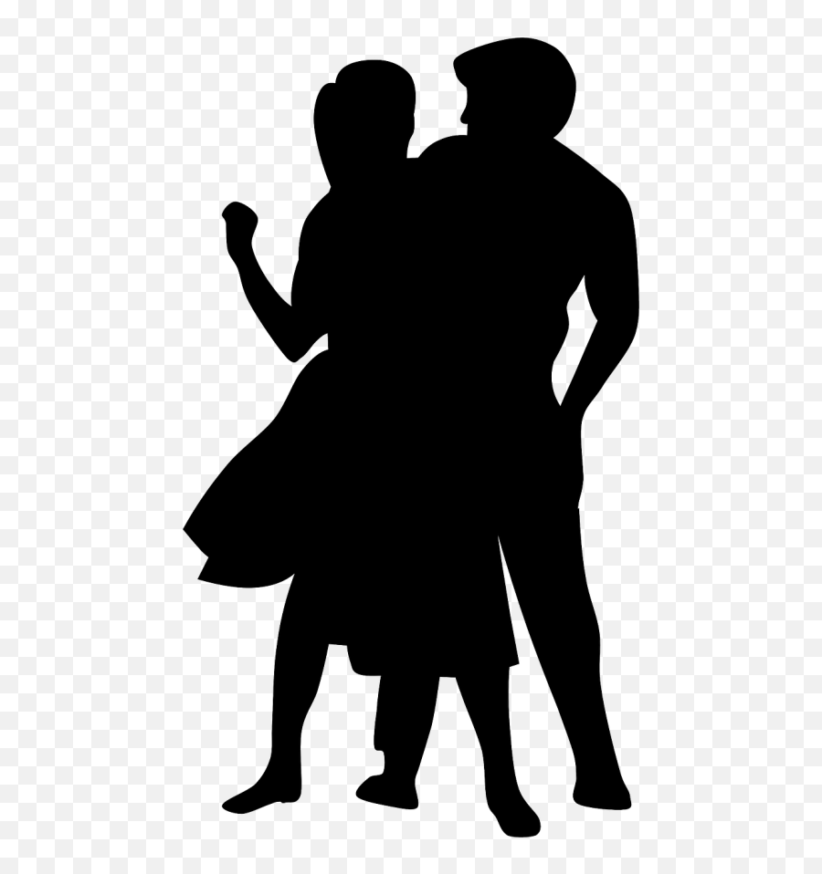 Couple Emoji Emoticon Emotion - Couple Dancing Silhouette Png,Couple Dancing Emoji