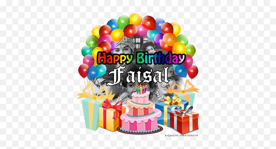 Fantastic Faisal Khans Birthday - Happy Birthday Balloon Transparent Background Emoji,Birthday Emotions