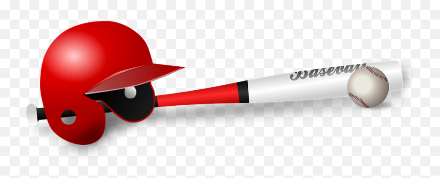 Baseball Baseball Bat Ball Bat - Baseball Bat And Helmet Emoji,Baseball Bat Emoji