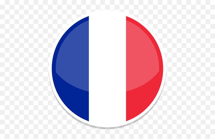 France Icon - France Flag Round Emoji,France Flag Emoji