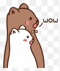 emoji bear wow freetoedit mimi