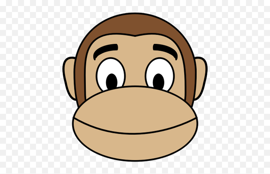 Monkey Emoji - Gambar Kartun Monyet Melet,Emojis