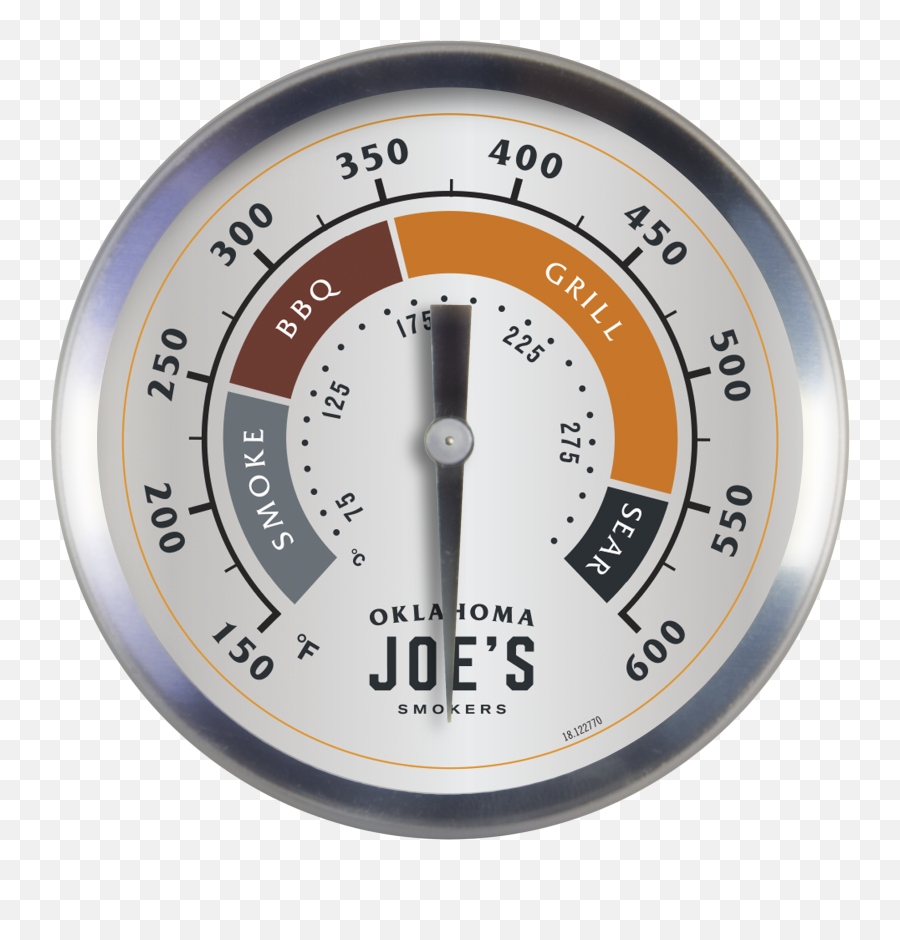 Oklahoma Joeu0027s 3 Smoker Temperature Gauge U2013 Brickseek - Oklahoma Joe Highland Gauge Emoji,Thermometer Emoji