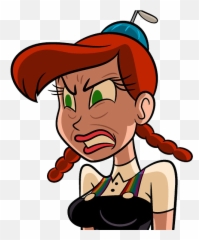 Download Free png Image - Angry priscillapng Uncle Grandpa Priscilla Jones Emoji