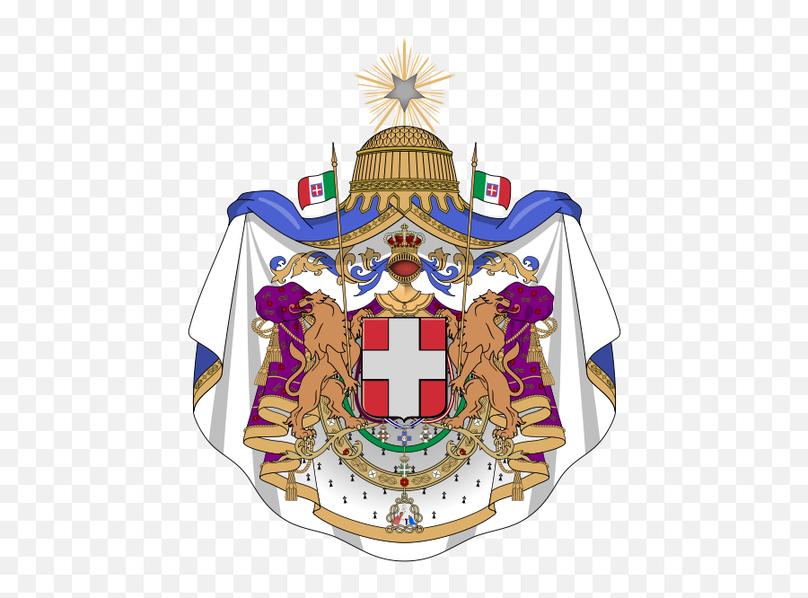 The Italian Monarchist Symbols - Vittorio Emanuele Ii Stemma Emoji,Italy Emoji