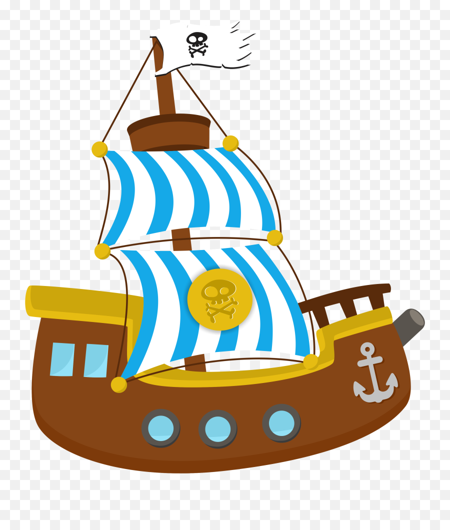 Pirate Ship - Jake And The Neverland Pirates Ship Cartoon Emoji,Pirate ...