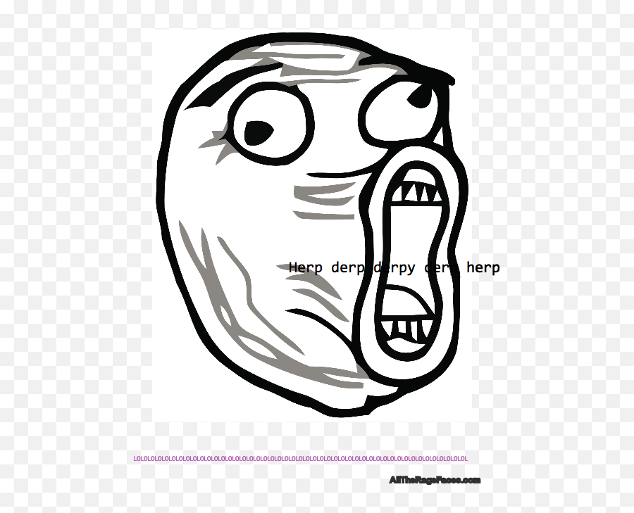Derpy Meme Face Lol Clipart - Lol Meme Png Emoji,Clapping Emoji Meme