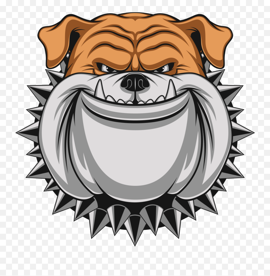 Bulldog Stock Illustration Angry Dog Transprent Png - Angry Angry Dogs Cartoon Emoji,Dog Emoticon Facebook