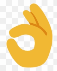 Largest Collection Of Free - Ok Hand Emoji Png