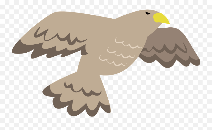 Hawk Flying Clipart Free Download Transparent Png Creazilla - Sea Eagle Emoji,Flying Bird Emoji
