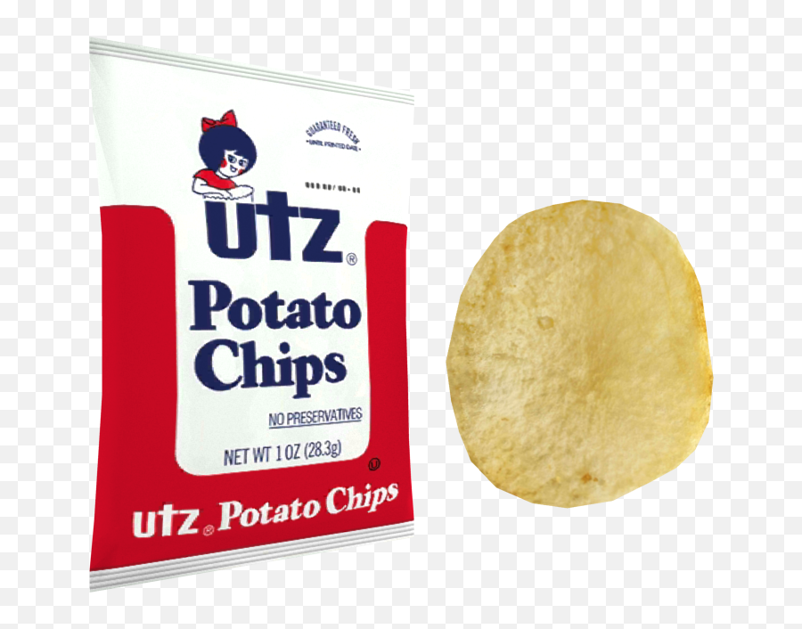 Utz Chips Png Clip Art Transparent Stock - Utz Potato Chips Packet Emoji,Potato Chip Emoji