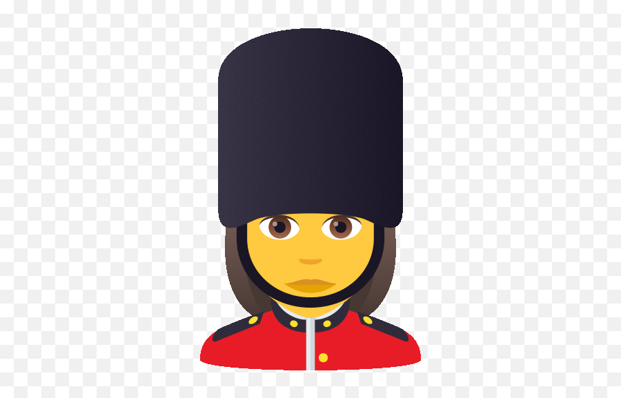 Woman Guard People Gif - Womanguard People Joypixels Bearskin Emoji,Warhammer Emoji