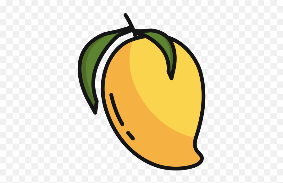 Mango Free Vector Icons Designed By Icongeek26 In 2020 - Fresh Emoji,Mango Emoji Iphone