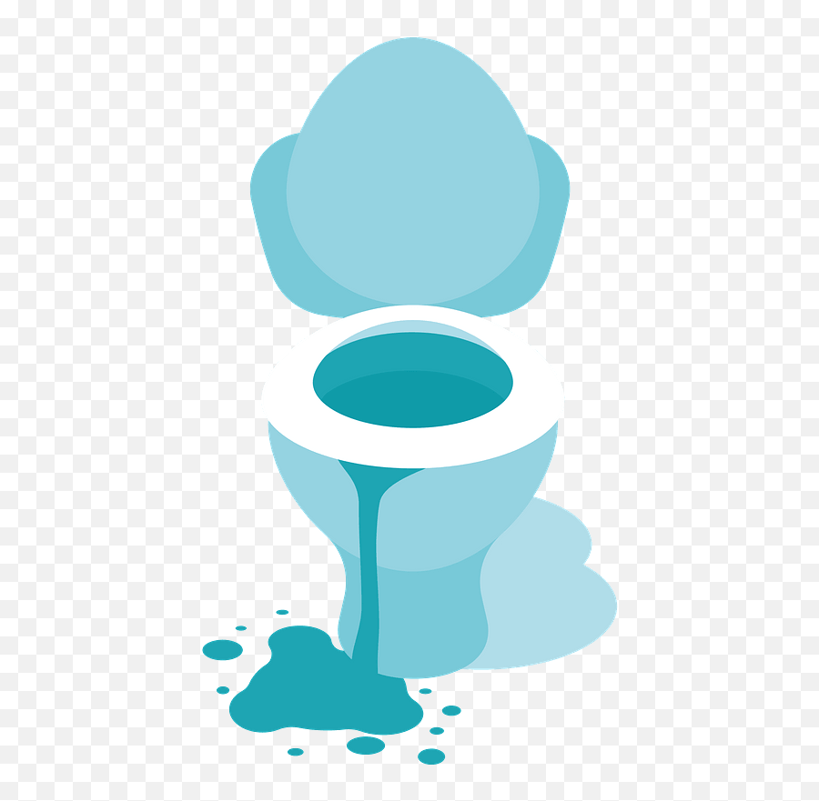 Overflowed Toilet Bowl Clipart Free Download Transparent - Art Emoji,Toilet Wc Emoji