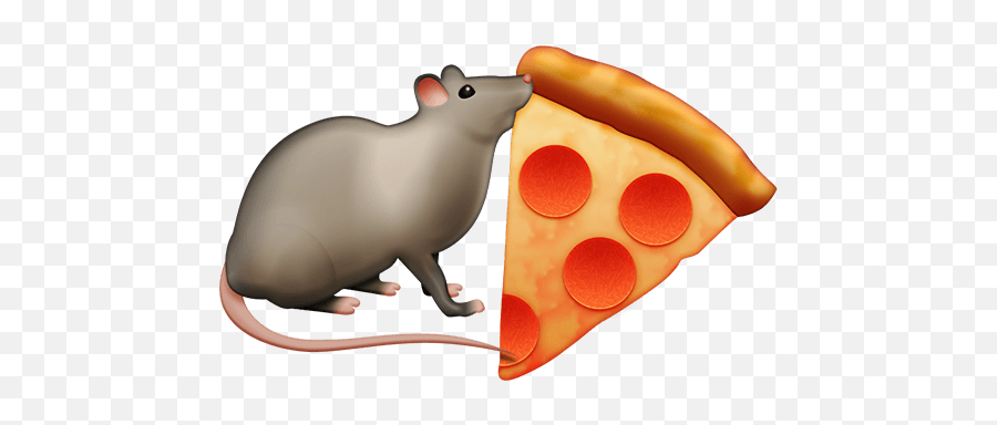 Emoticons Rats Emoji Icons - Pizza Rat Emoji,Rat Emoji