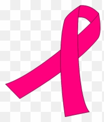 Pink Ribbon Breast Cancer Awareness - Clip Art Emoji