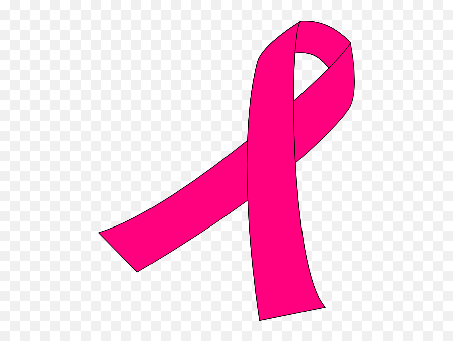 Pink Ribbon Breast Cancer Awareness - Clip Art Cancer Pink Ribbon Emoji,Cancer Sign Emoji