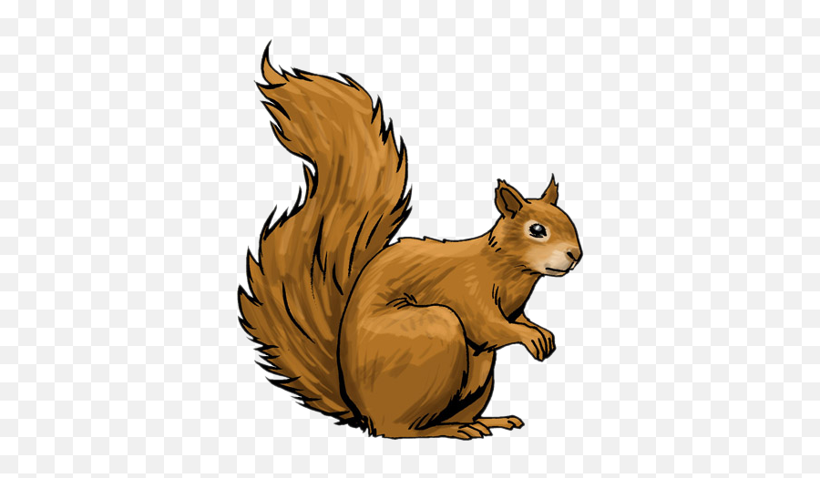 Clipart Squirrel Thinking Clipart Squirrel Thinking - Transparent Background Squirrel Clipart Emoji,Squirrel Emoji