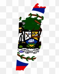 Belize Central America Flag Map Country - Belize Facts Emoji,Belize Flag Emoji