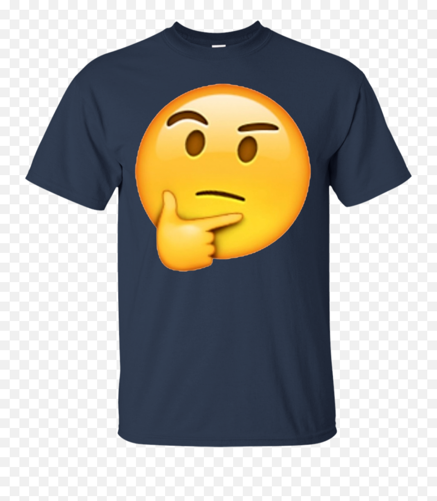 Skeptical Thinking Eyebrow Raised Emoji Tee Shirt - Budweiser America Shirt,Skeptical Emoji