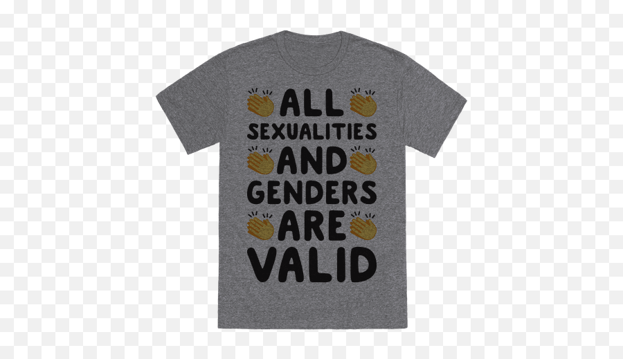 Genders Are Valid T - Active Shirt Emoji,Non Binary Emoji