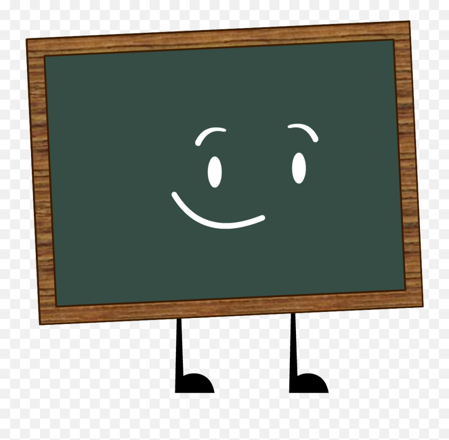 Chalkboard Clipart Rectangle - Smiley Emoji,Rectangle Emoticon