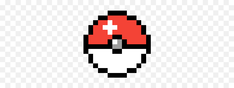 Pixelcraftkaids Gallery - Pokeball Pixel Art Emoji,Pokeball Emoji