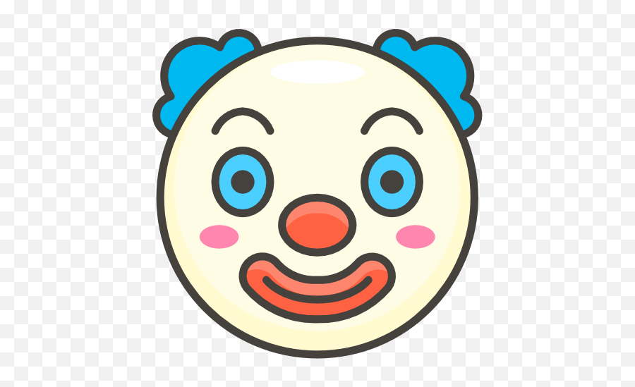 Clown - Cartoon Clown Face Png Emoji,Cheeky Monkey Emoji