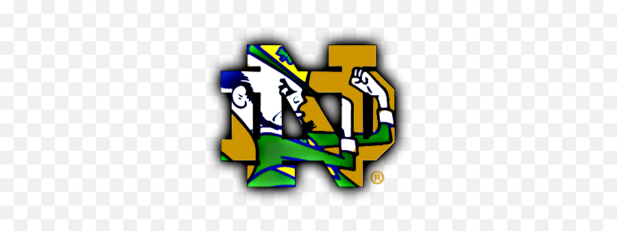 Fighting Irish Nd - Graphic Design Emoji,Fighting Irish Emoji