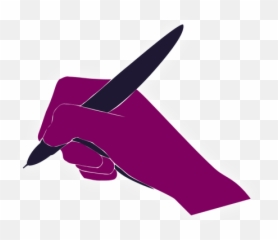Hand Writing - Hand Writing Pen Clipart Emoji,Letter And Knife Emoji