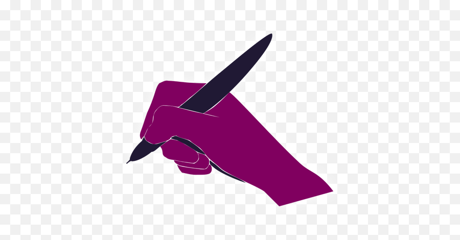 Hand Writing - Hand Writing Pen Clipart Emoji,Letter And Knife Emoji