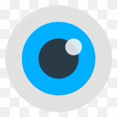 Eye Emoji For Facebook Email Sms - Circle