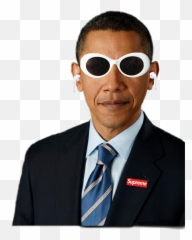 Meme Obama Obama Meme Airpods - Barack Obama Transparent Png Emoji,Obama Emoji App