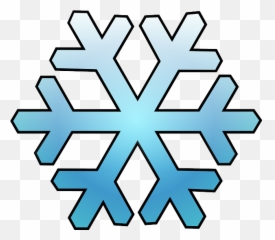 Frío Snow Copo De Nieve Clima - Clip Art Flake Emoji