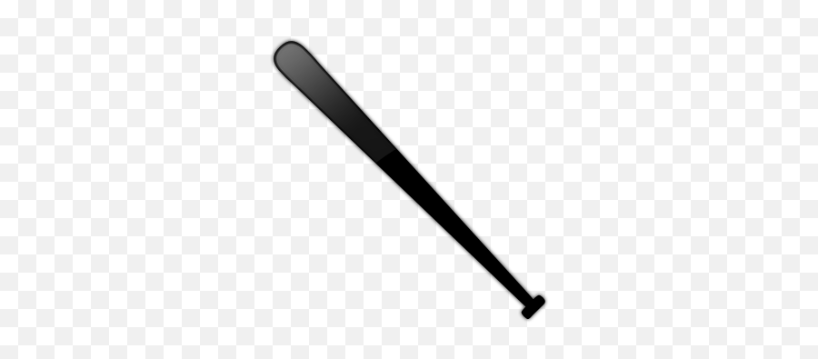 Baseball Bat Baseball Ball And Clip Art - Baseball Bat Clipart Black Emoji,Baseball Bat Emoji